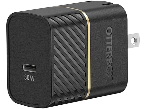 OtterBox 78-80221 Black Shimmer USB-C to USB-C Wall Charging Kit, 30W - Image 2