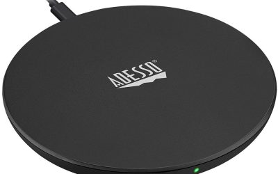 Adesso AUH-1010 Black 10W Max Qi-Certified Wireless Charger