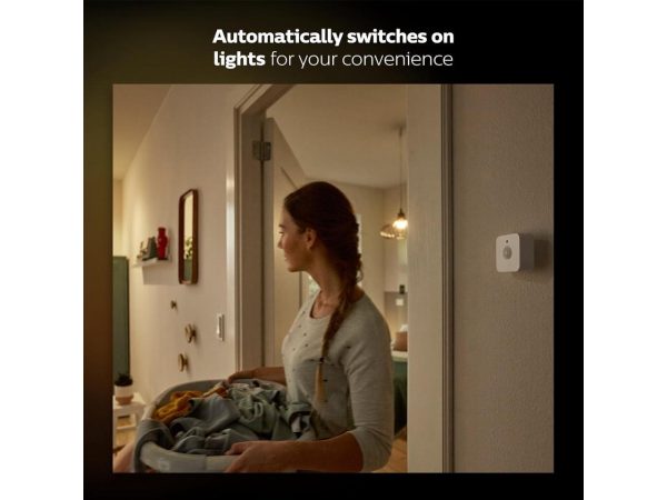 Philips Hue Motion Sensor - Exclusively for Philips Hue Smart Lights - Requires Hue Bridge - Easy, No-Wire Installation - Image 4