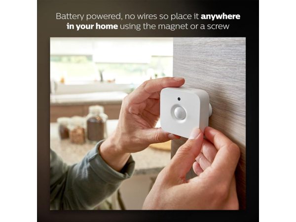 Philips Hue Motion Sensor - Exclusively for Philips Hue Smart Lights - Requires Hue Bridge - Easy, No-Wire Installation - Image 5
