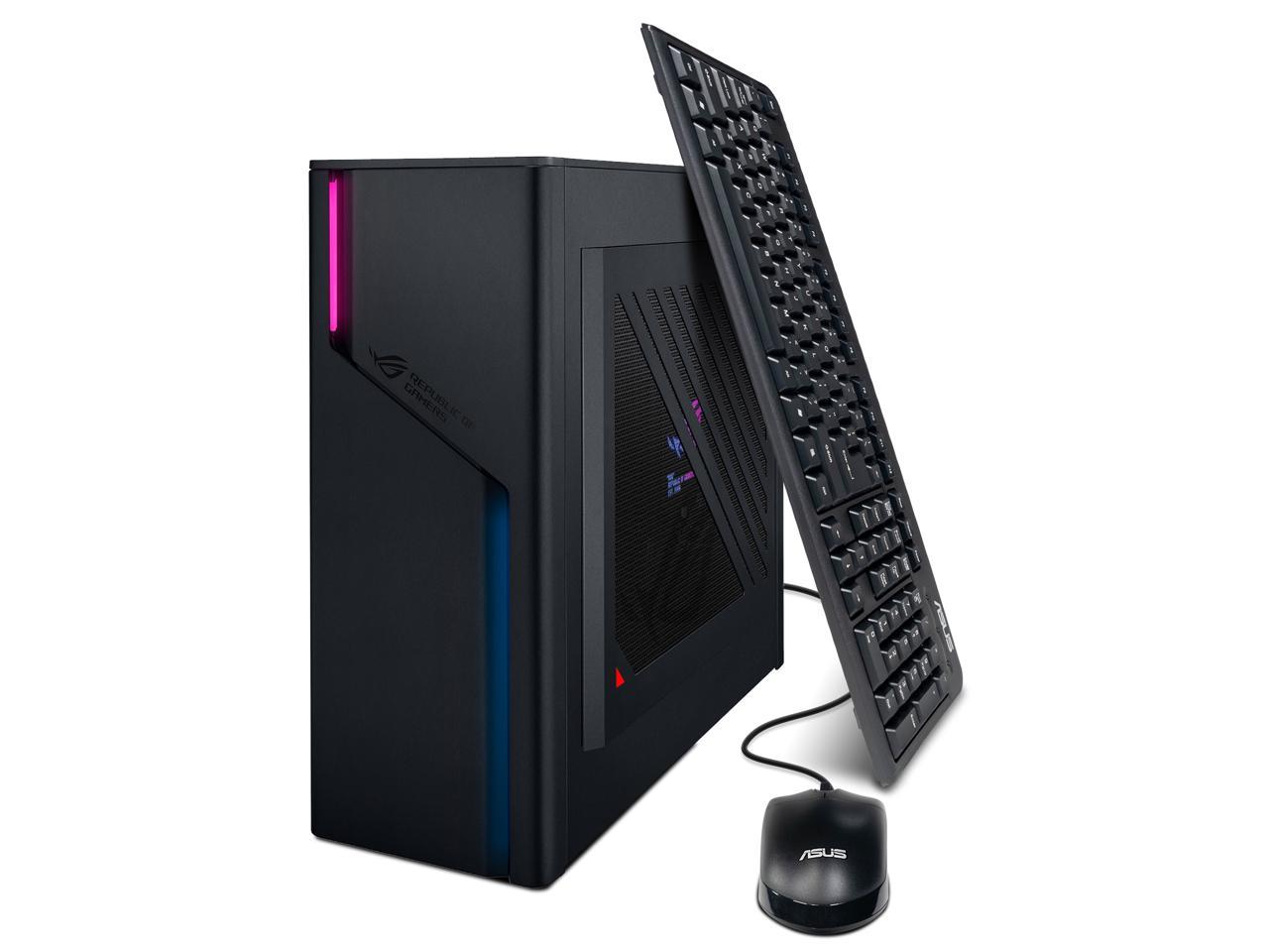 ASUS 2024 ROG G22CH-DH564 Gaming Desktop PC, Small Form Factor, Intel Core i5-14400F, NVIDIA GeForce RTX 4060 DUAL, 1TB SSD Gen 4, 16GB DDR5 RAM, Windows 11, G22CH-DH564