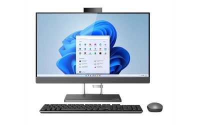 Lenovo IdeaCentre AIO 5i – 2022 – All-in-One Desktop – 27″ QHD Touch Display – 5MP + IR Camera – Windows 11 Home – 8GB Memory – 256 GB Storage – Intel Core i7-12700H – Mouse & Keyboard
