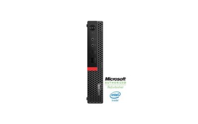 Lenovo Tiny Desktop PC ThinkCentre M920 Intel Core i5 8th Gen 8500T (2.10GHz) 8GB DDR4 256 GB SSD Windows 10 Pro