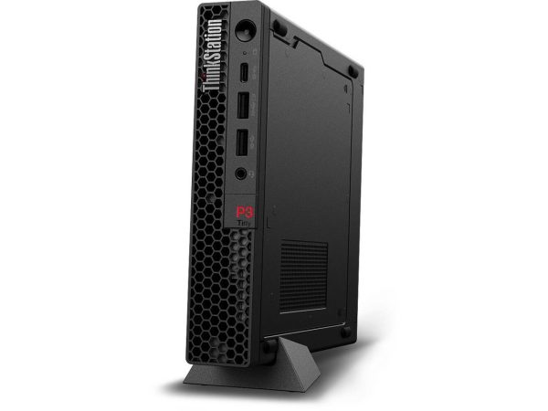 Lenovo ThinkStation P3 Tiny Desktop Workstation Intel Core i9-13900T vPro (E-cores up to 3.90GHz 36MB) - Windows 11 Pro 64 - 32.0GB - 1x1TB SSD M.2 2280 PCIe Gen4 Performance TLC Opal NVIDIA T1000 8GB - Image 3