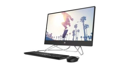 HP All-in-One Computer 24-cb1017c Intel Core i5 12th Gen 1235U (1.30GHz) 8GB DDR4 512 GB PCIe SSD 23.8″ Windows 11 Home 64-bit