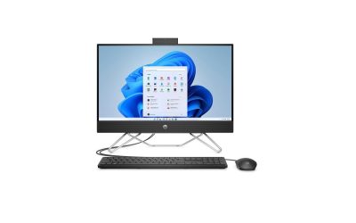HP All-in-One Computer 24-cb0309c Athlon Gold 3150U (2.40GHz) 8GB DDR4 512 GB PCIe SSD 23.8″ Windows 11 Home 64-bit