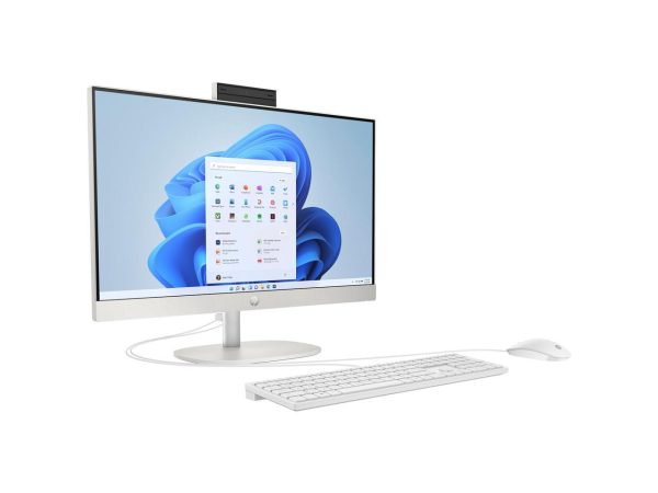 HP All-in-One Computer 24-cr0036 Ryzen 5 7000 Series 7520U (2.80GHz) 8 GB LPDDR5 256 GB PCIe SSD 23.8" Touchscreen Windows 11 Home 64-bit - Image 2