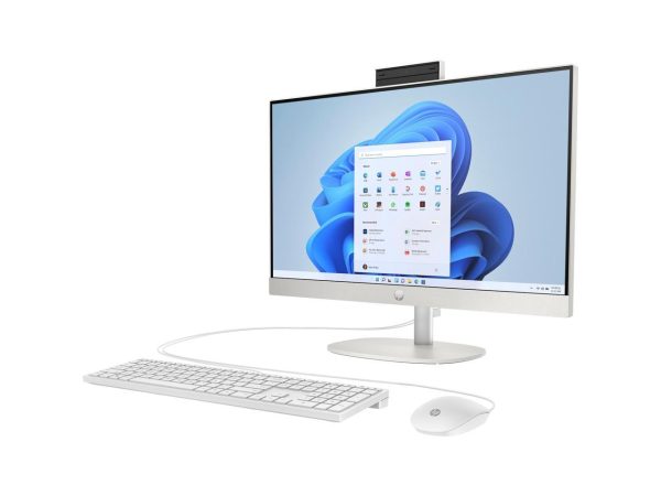 HP All-in-One Computer 24-cr0077c Ryzen 5 7000 Series 7520U (2.80GHz) 8 GB LPDDR5 512 GB PCIe SSD 23.8" Windows 11 Home 64-bit - Image 3