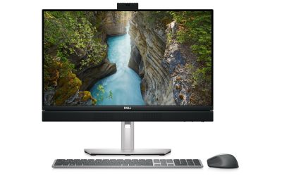 DELL 23.8″ All-in-One Desktop PC OptiPlex 7410 Plus – Intel Core i5 -3500 (2.5 GHz) – 16 GB RAM DDR5 SDRAM – 256 GB M.2 PCI Express NVMe SSD   Windows 11 Pro