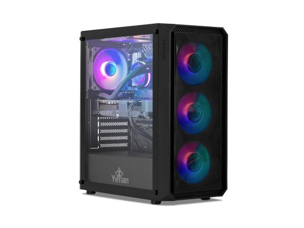 Yeyian Gaming Desktop Tanto YPA-TA750FB-4601U Ryzen 5 7000 Series 7500F (3.70GHz) 16GB DDR5 1 TB PCIe SSD GeForce RTX 4060 Windows 11 Home 64-bit - Image 2