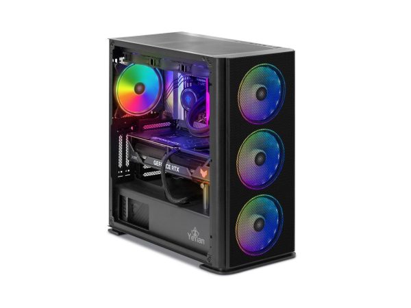 Yeyian Gaming Desktop Odachi Intel Core i9 14th Gen 14900KF (3.20GHz) 32GB DDR5 2 TB PCIe SSD NVIDIA GeForce RTX 4070 Ti Windows 11 Home 64-bit - OD49KFC-47T1N - Image 3