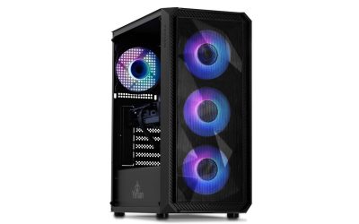 Yeyian Tanto Gaming PC Desktop INTEL Core i5 13400F, Nvidia RTX 4060, 1TB NVMe SSD, 16GB DDR5 5600MHz, 650W Gold PSU, AC Wi-Fi, Window 11 64bit- YPI-TA34F0B-4601N