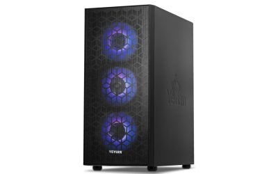 Yeyian Gaming Desktop Yumi Intel Core i5 14th Gen 14400F (2.50GHz) NVIDIA GeForce RTX 4070 16GB DDR5 1 TB PCIe SSD Windows 11 Home 64-bit -YPI-YU44F0B-4701N