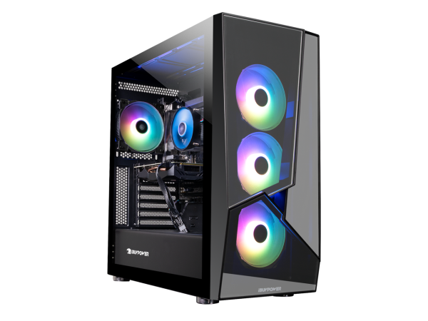 iBUYPOWER Gaming Desktop PB-SLATEMR243I-RB Intel Core i7 11th Gen 11700F (2.50GHz) 16GB DDR4 1TB HDD 480 GB SSD AMD Radeon RX 6600 Windows 11 Home 64-bit - Image 4