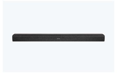 Denon – DHT-S217 2.1 Channel Compact Soundbar with Dolby Atmos and Built-In Bluetooth – Black