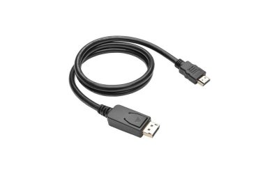 Tripp Lite P582-003-V2 3 ft. Black DisplayPort 1.2 to HDMI Active Adapter M/M UHD 4K x 2K 1080p 3′