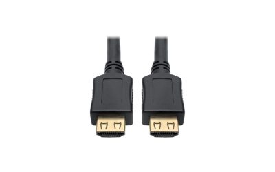 Tripp Lite High-Speed HDMI Cable w/ Gripping Connectors 4K M/M Black 30ft (P568-030-BK-GRP)