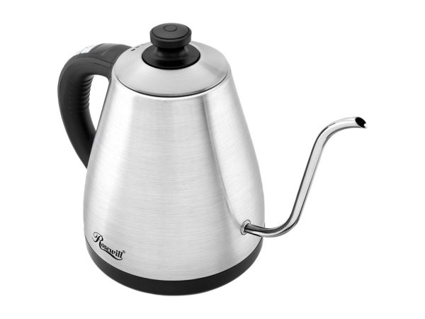 Rosewill Pour-Over Electric Gooseneck Kettle, 1L, Kettle for Coffee and Tea, LED Display, Temperature Settings, Auto Shut-Off, Keep Warm, Rapid Boiling, Stainless Steel - (RHKT-17002) - Image 3