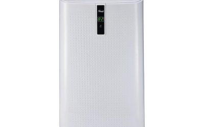 Rosewill Portable Air Conditioner 12,000 BTU, 4-in-1: AC, Fan, Dehumidifier & Heater, Remote Control, Self-Evaporation, Up to 300 Sq.Ft., White – (RHPA-18003)