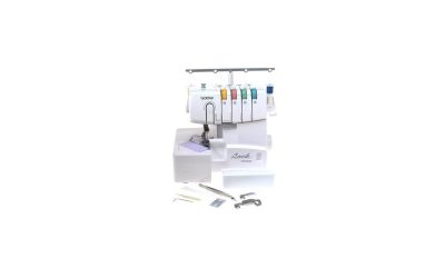 brother 1034D 3-4 Lay-in Thread Serger with Lower Looper Threader