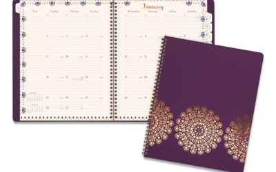 Sundance Weekly/Monthly Planner, Sundance Artwork/Format, 11 x 8.5, Purple Cover, 12-Month (Jan to Dec): 2024