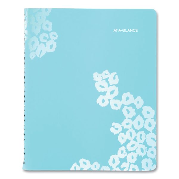 Wild Washes Weekly/Monthly Planner, Wild Washes Flora/Fauna Artwork, 11 x 8.5, Blue Cover, 13-Month (Jan to Jan): 2024-2025 - Image 4