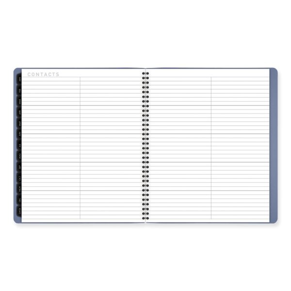 Contemporary Monthly Planner, 11.38 x 9.63, Blue Cover, 12-Month (Jan to Dec): 2024 - Image 3