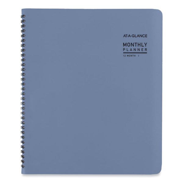 Contemporary Monthly Planner, 11.38 x 9.63, Blue Cover, 12-Month (Jan to Dec): 2024 - Image 10