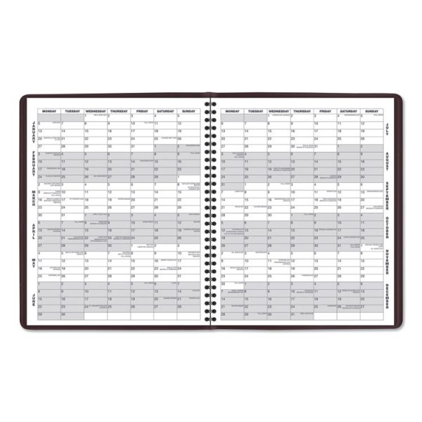 Monthly Planner, 11 x 9, Winestone Cover, 15-Month (Jan to Mar): 2024 to 2025 - Image 4