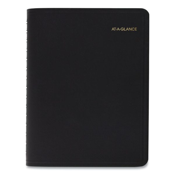 Four-Person Group Daily Appointment Book, 11 x 8, Black Cover, 12-Month (Jan to Dec): 2024 - Image 2