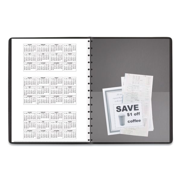 Four-Person Group Daily Appointment Book, 11 x 8, Black Cover, 12-Month (Jan to Dec): 2024 - Image 4