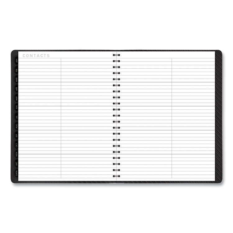 Contemporary Weekly/Monthly Planner, Vertical-Column Format, 11 x 8.25, Graphite Cover, 12-Month (Jan to Dec): 2024 - Image 5