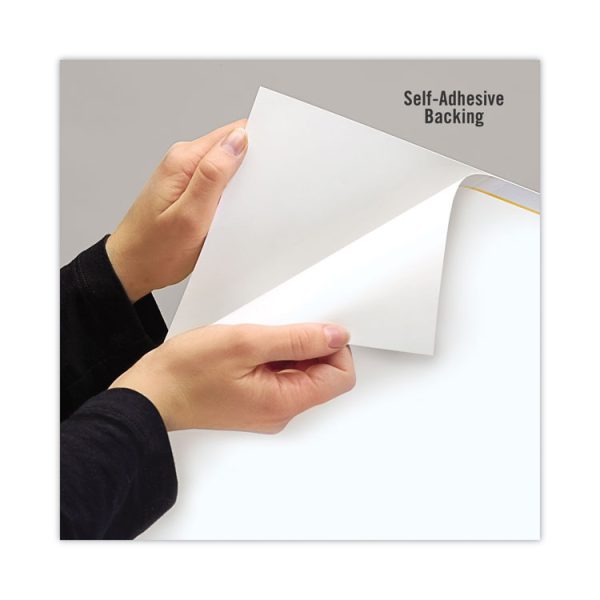 Wallmates Self-Adhesive Dry Erase Weekly Planning Surfaces, 18 X 24, White/gray/orange Sheets, Undated - Image 3