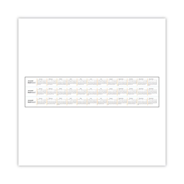 Wallmates Self-Adhesive Dry Erase Weekly Planning Surfaces, 18 X 24, White/gray/orange Sheets, Undated - Image 2