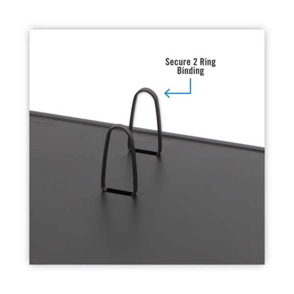 Desk Calendar Base for Loose-Leaf Refill, 4.5 x 8, Black - Image 3