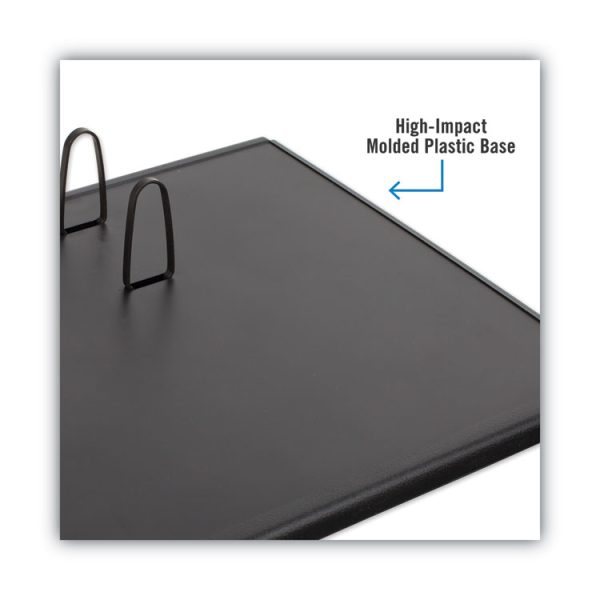 Desk Calendar Base for Loose-Leaf Refill, 4.5 x 8, Black - Image 4