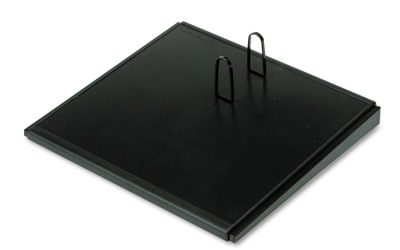Desk Calendar Base for Loose-Leaf Refill, 4.5 x 8, Black