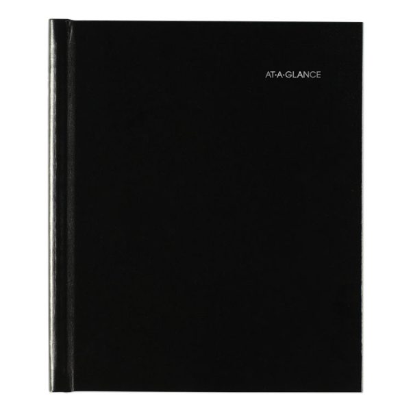 DayMinder Hard-Cover Monthly Planner with Memo Section, 8.5 x 7, Black Cover, 12-Month (Jan to Dec): 2024 - Image 3