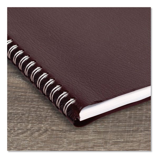 DayMinder Weekly Appointment Book, Vertical-Column Format, 11 x 8, Burgundy Cover, 12-Month (Jan to Dec): 2024 - Image 5