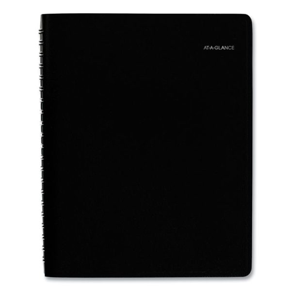 DayMinder Four-Person Group Daily Appointment Book, 11 x 8, Black Cover, 12-Month (Jan to Dec): 2024 - Image 3