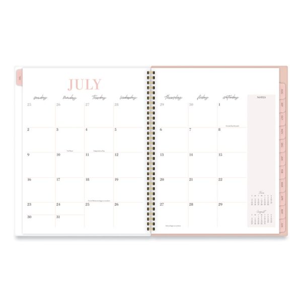 Leah Bisch Academic Year Weekly/Monthly Planner, Floral Art, 11 x 9.87, Floral Cover, 12-Month (July to June): 2023 to 2024 - Image 2