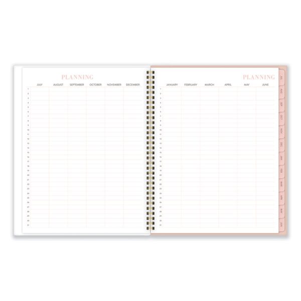 Leah Bisch Academic Year Weekly/Monthly Planner, Floral Art, 11 x 9.87, Floral Cover, 12-Month (July to June): 2023 to 2024 - Image 3