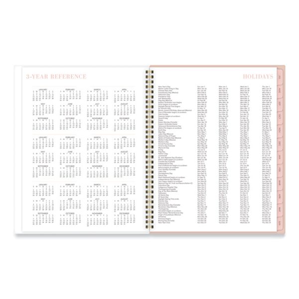 Leah Bisch Academic Year Weekly/Monthly Planner, Floral Art, 11 x 9.87, Floral Cover, 12-Month (July to June): 2023 to 2024 - Image 5