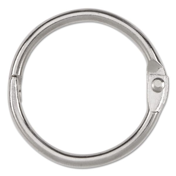 Metal Book Rings, 1" Diameter, 100/Box - Image 2