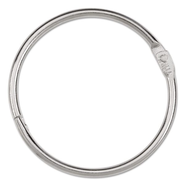 Metal Book Rings, 2" Diameter, 50/Box - Image 2