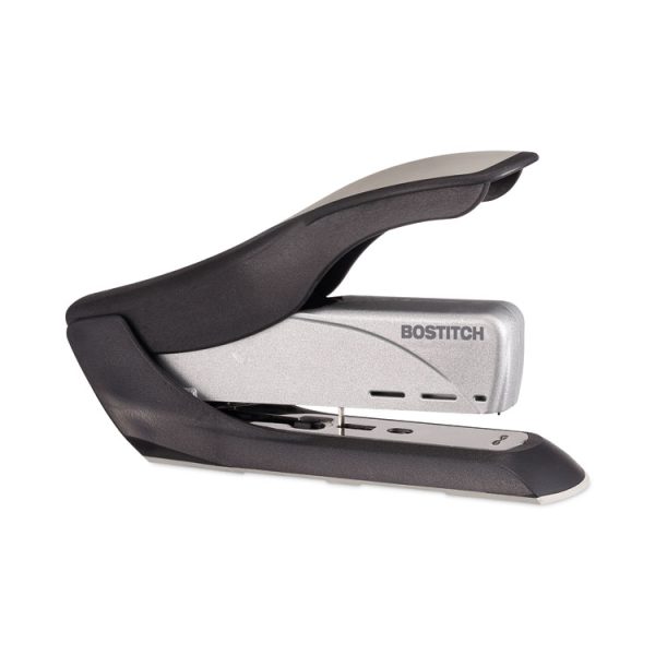 Spring-Powered Premium Heavy-Duty Stapler, 65-Sheet Capacity, Black/silver - Image 3