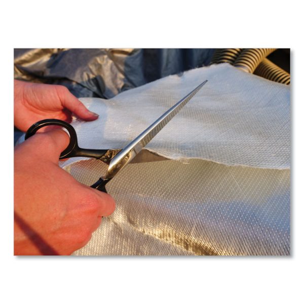 Hot Forged Carbon Steel Shears, 9" Long, 4.5" Cut Length, Black Straight Handle - Image 3