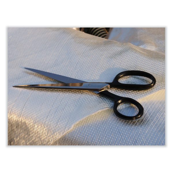 Hot Forged Carbon Steel Shears, 9" Long, 4.5" Cut Length, Black Straight Handle - Image 4