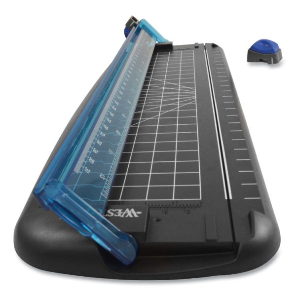 Multi-Purpose Personal Trimmer, 10 Sheets, 12" Cut Length, Plastic Base, 6.38 X 12 - Image 2