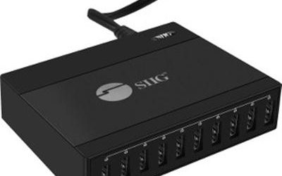 60W 10 Port USB Charger